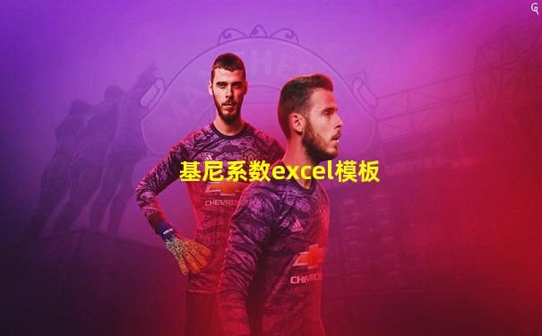 基尼系数excel模板