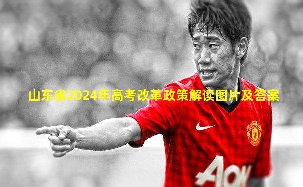 山东省2024年高考改革政策解读图片及答案
