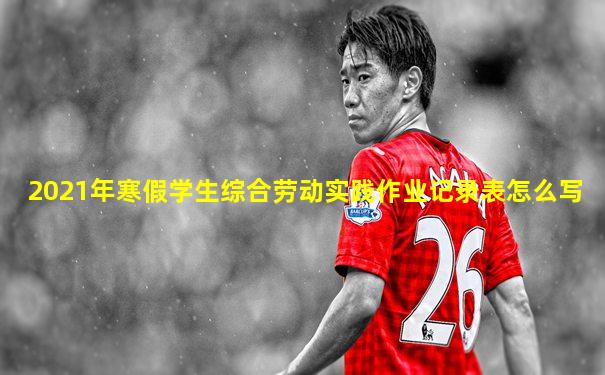2021年寒假学生综合劳动实践作业记录表怎么写