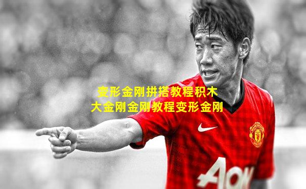 变形金刚拼搭教程积木大金刚金刚教程变形金刚