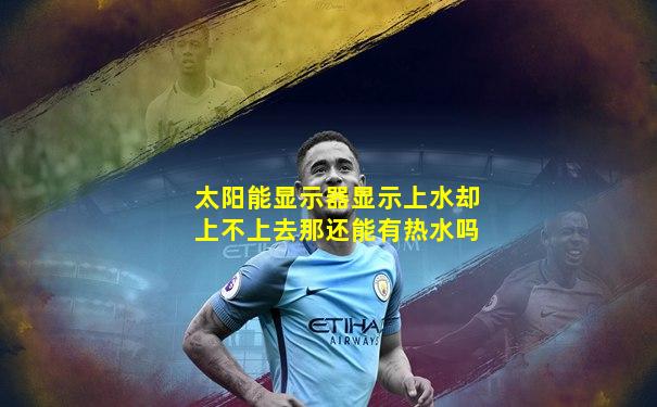 太阳能显示器显示上水却上不上去那还能有热水吗