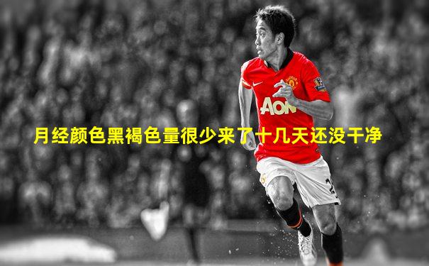 月经颜色黑褐色量很少来了十几天还没干净
