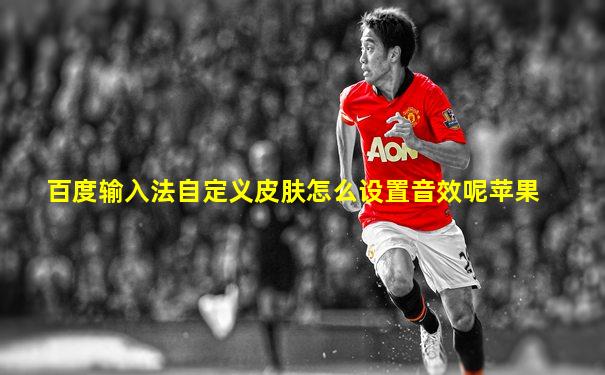 百度输入法自定义皮肤怎么设置音效呢苹果