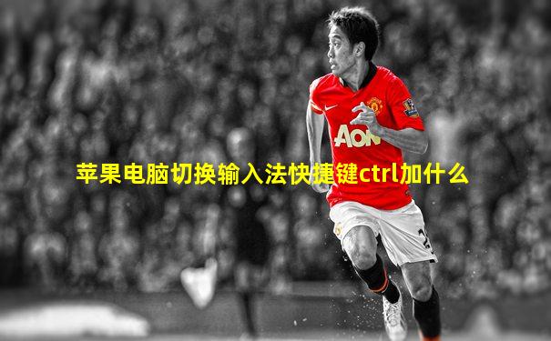 苹果电脑切换输入法快捷键ctrl加什么