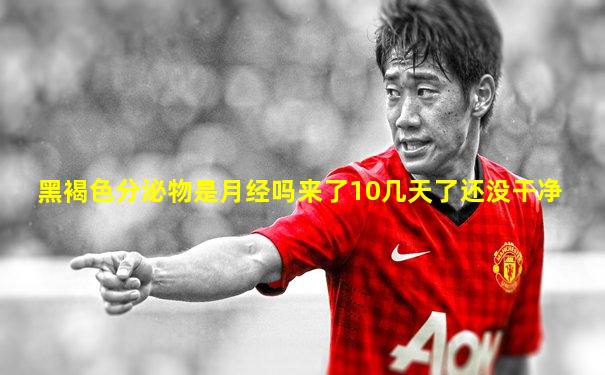 黑褐色分泌物是月经吗来了10几天了还没干净